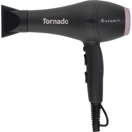 Фен DEWAL PRO TORNADO, серый, 2300Вт, ионизация, 2 насадки Фен DEWAL PRO TORNADO, серый, 2300Вт, ионизация, 2 насадки