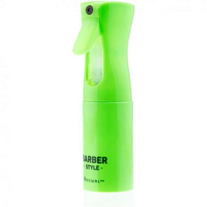 Распылитель-спрей DEWAL BARBER STYLE пластиковый, зеленый, 160мл JC003green