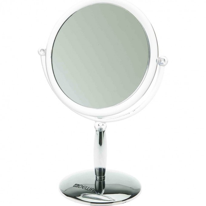 Зеркало настольное серебристое (15 x 21,5 см) DEWAL MR-417