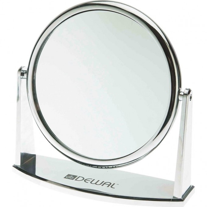 Зеркало настольное серебристое (18 х 18,5 см) DEWAL MR-425