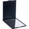 Зеркало складное DEWAL , прямоугольное, пластик, черное, одностороннее,12,5 х16,0см. MR-402