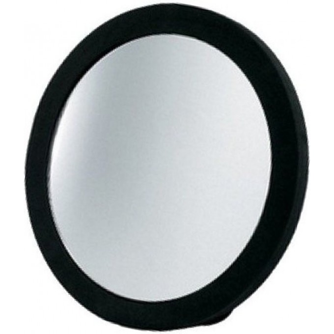 Зеркало заднего вида черное с ручкой (d 23,5см) DEWAL MR-9M22
